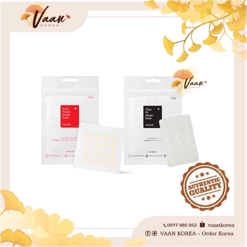 Miếng dán mụn cosrx