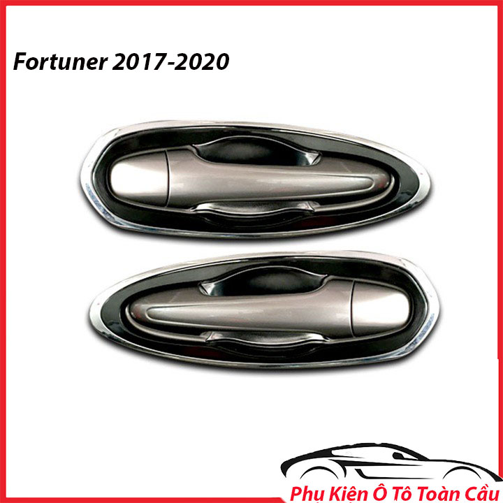 Bộ 4 ốp chén cửa, hõm cửa toyota fortuner 2017-2019