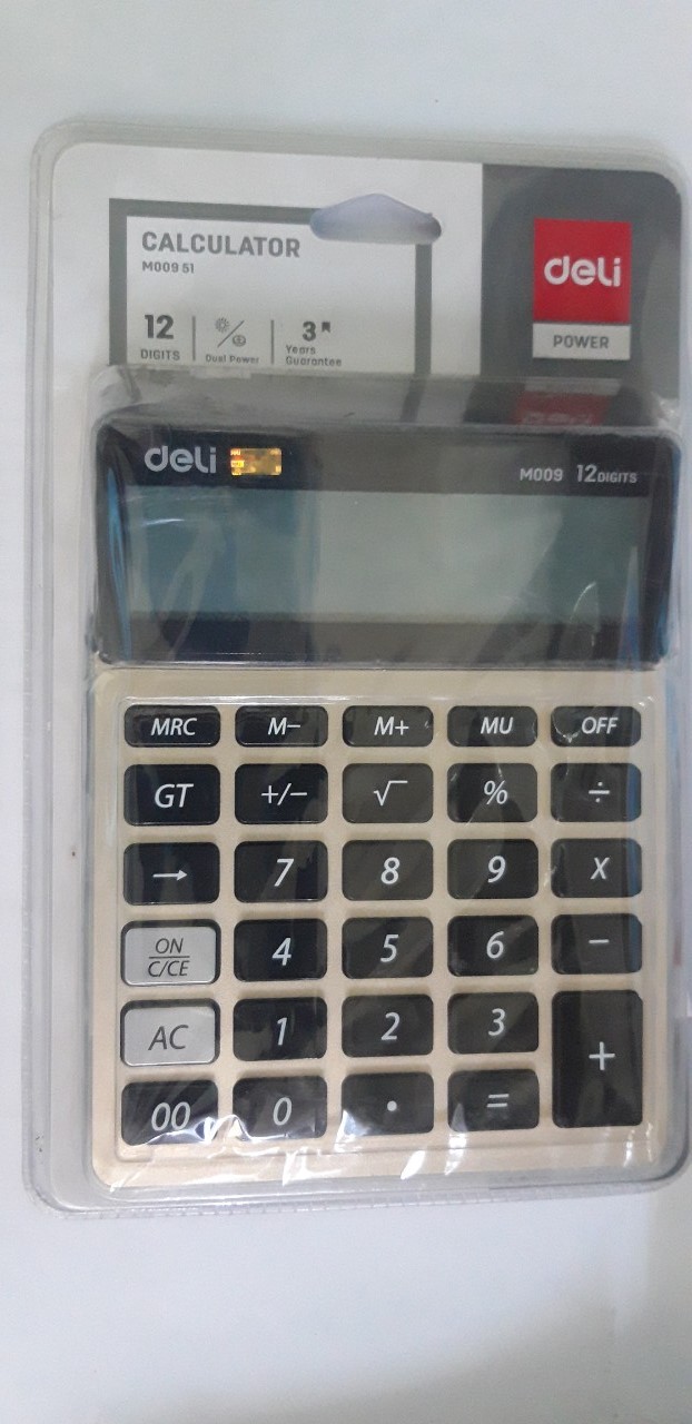 Máy tính deli m00951