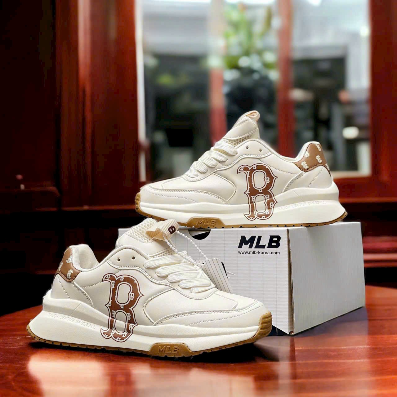 [SIÊU RẺ] Giày thể thao MLB chữ B hàng chuẩn ,giày sneaker MLB, dành cho nam nữ