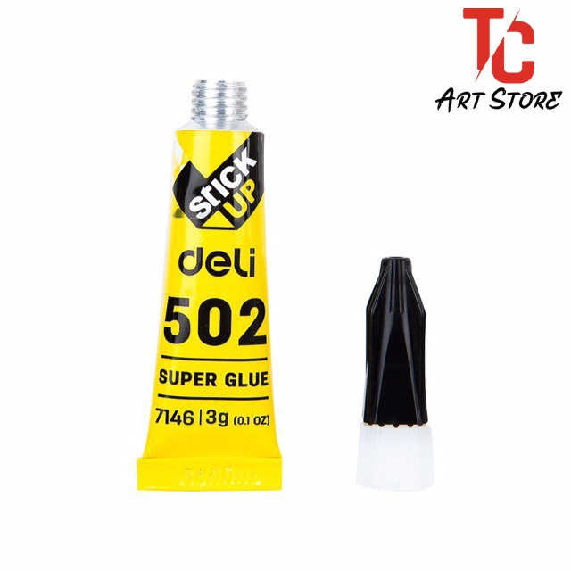 Keo 502 deli 3g/ tuýp - e7146