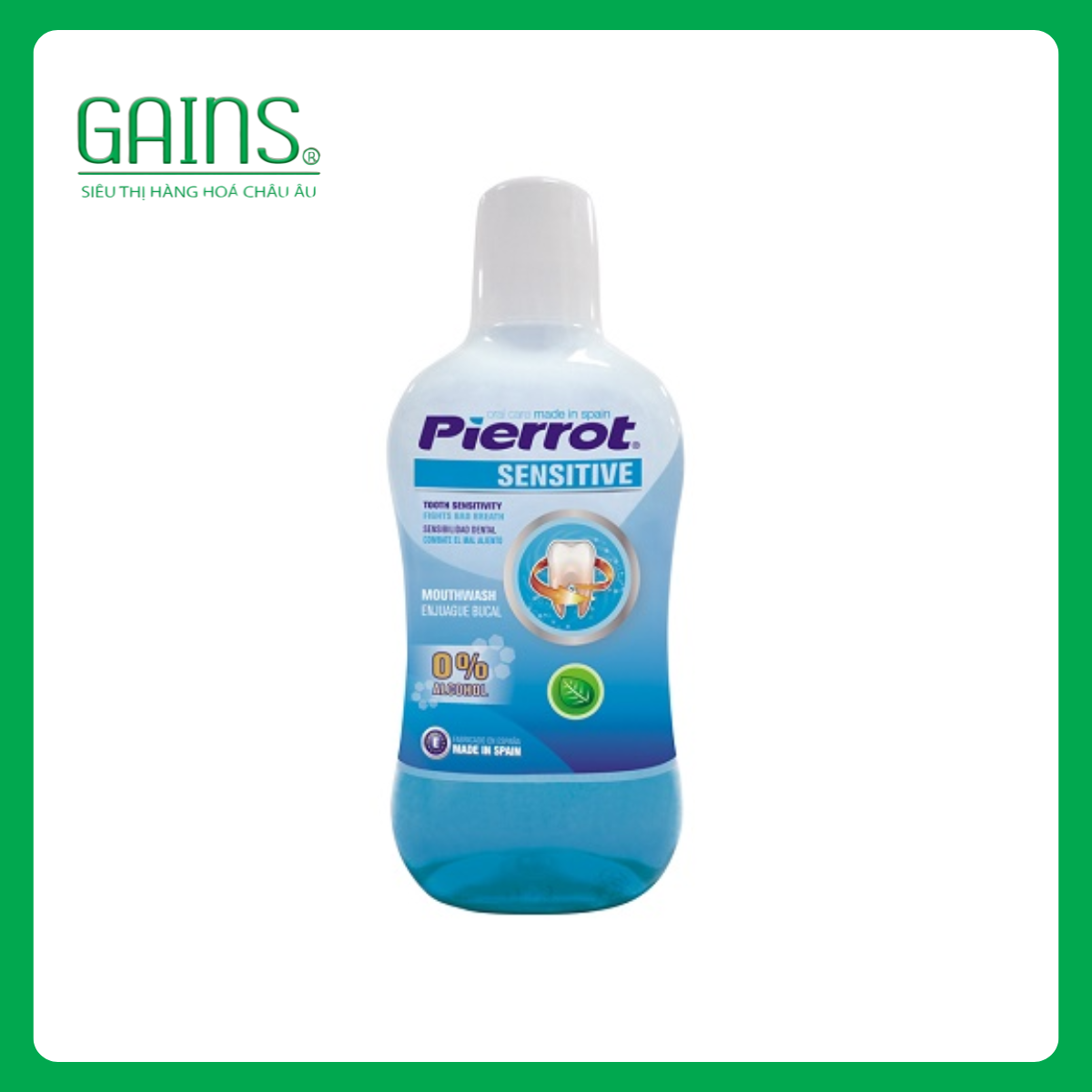 Nước súc miệng Pierrot cho răng nhạy cảm 500ML