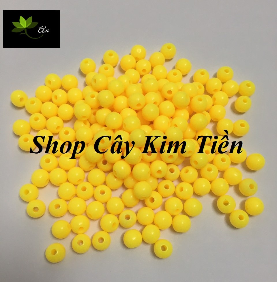 Hạt cườm vàng 8ly