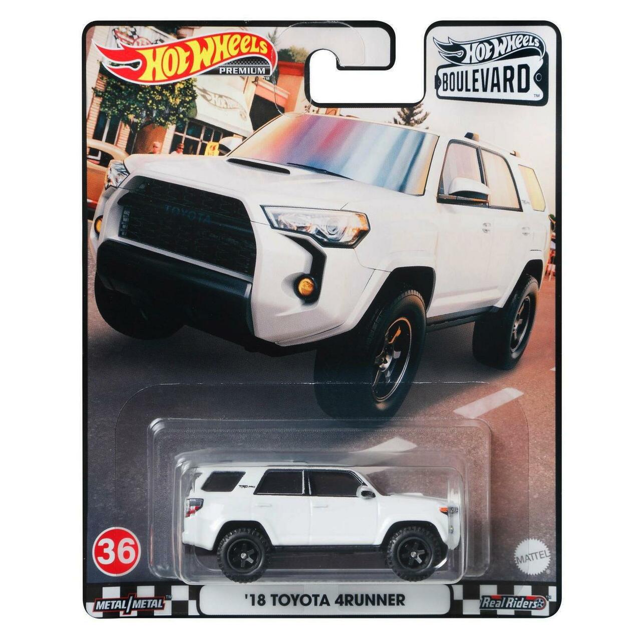 Xe mô hình hot wheels '18 toyota 4runner premium boulevard