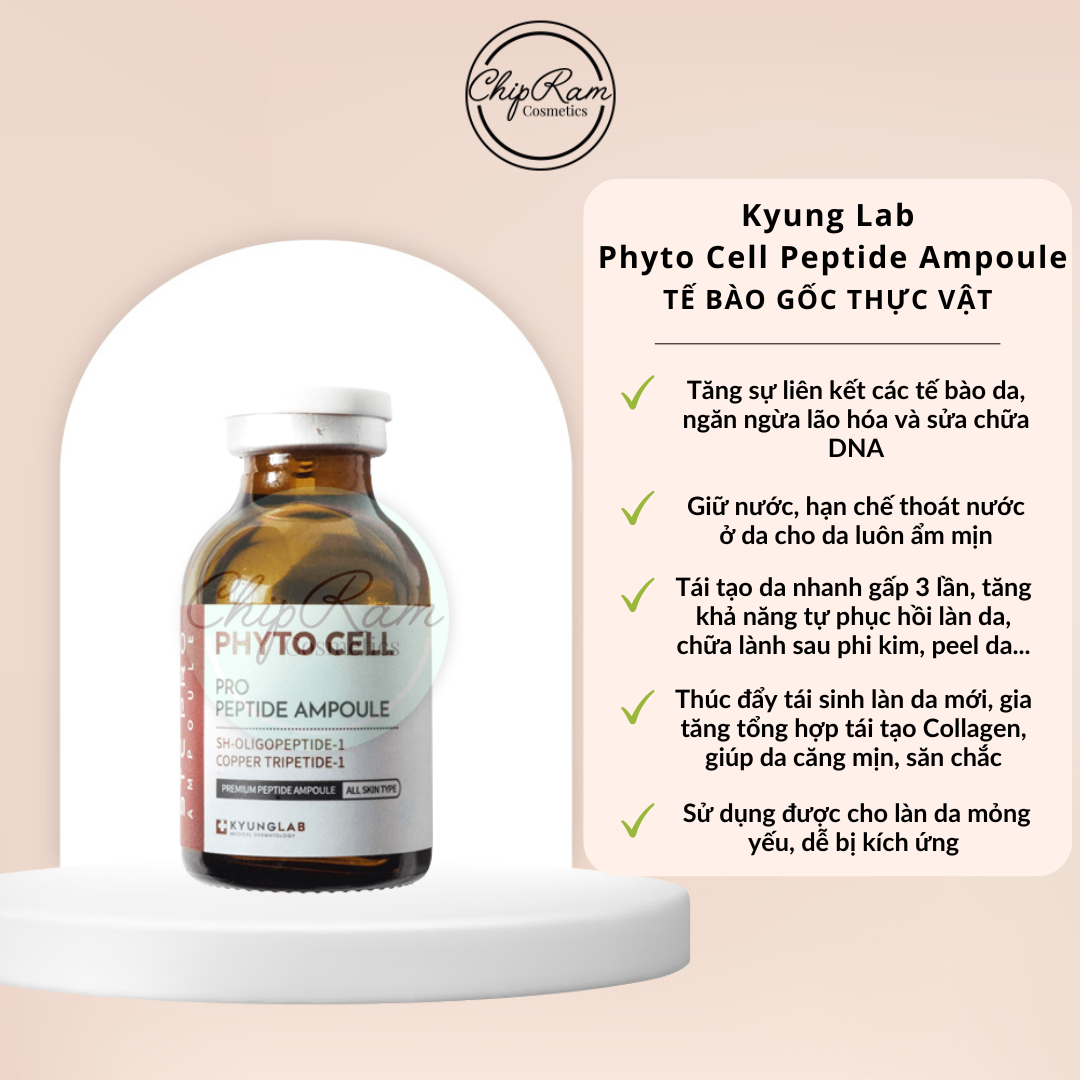 TẾ BÀO GỐC PHYTO CELL PEPTIDE AMPOULE KYUNGLAB 20ML