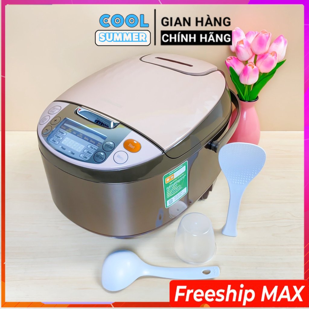 Nồi cơm điện, nồi cơm điện tử lock&lock ejr156 dung tích 1,8 lít, công suất 750w – hàng chính hãng bảo hành 12 tháng