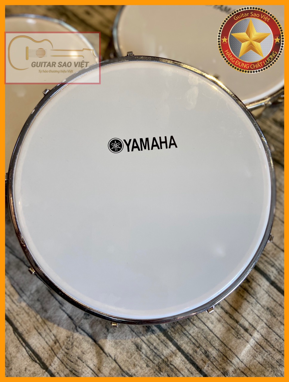 [HCM]Trống lắc tay - Lục lạc gõ bo Tambourine Yamaha
