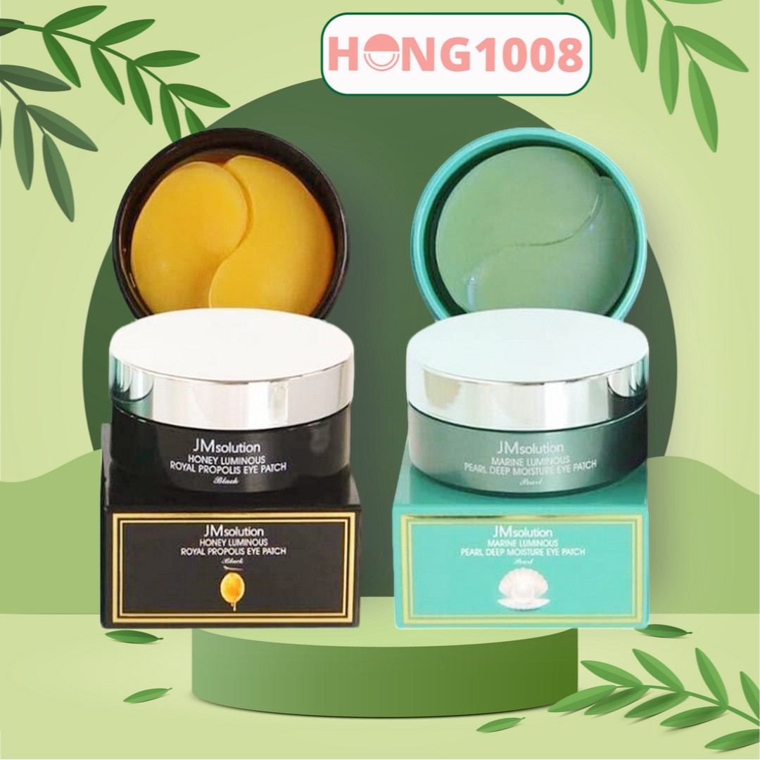 Mặt nạ mắt  JM Solution Honey Marine Lumious Eye Patch 90g 60 miếng của Hàn Quốc JMsolution shop Hong1008