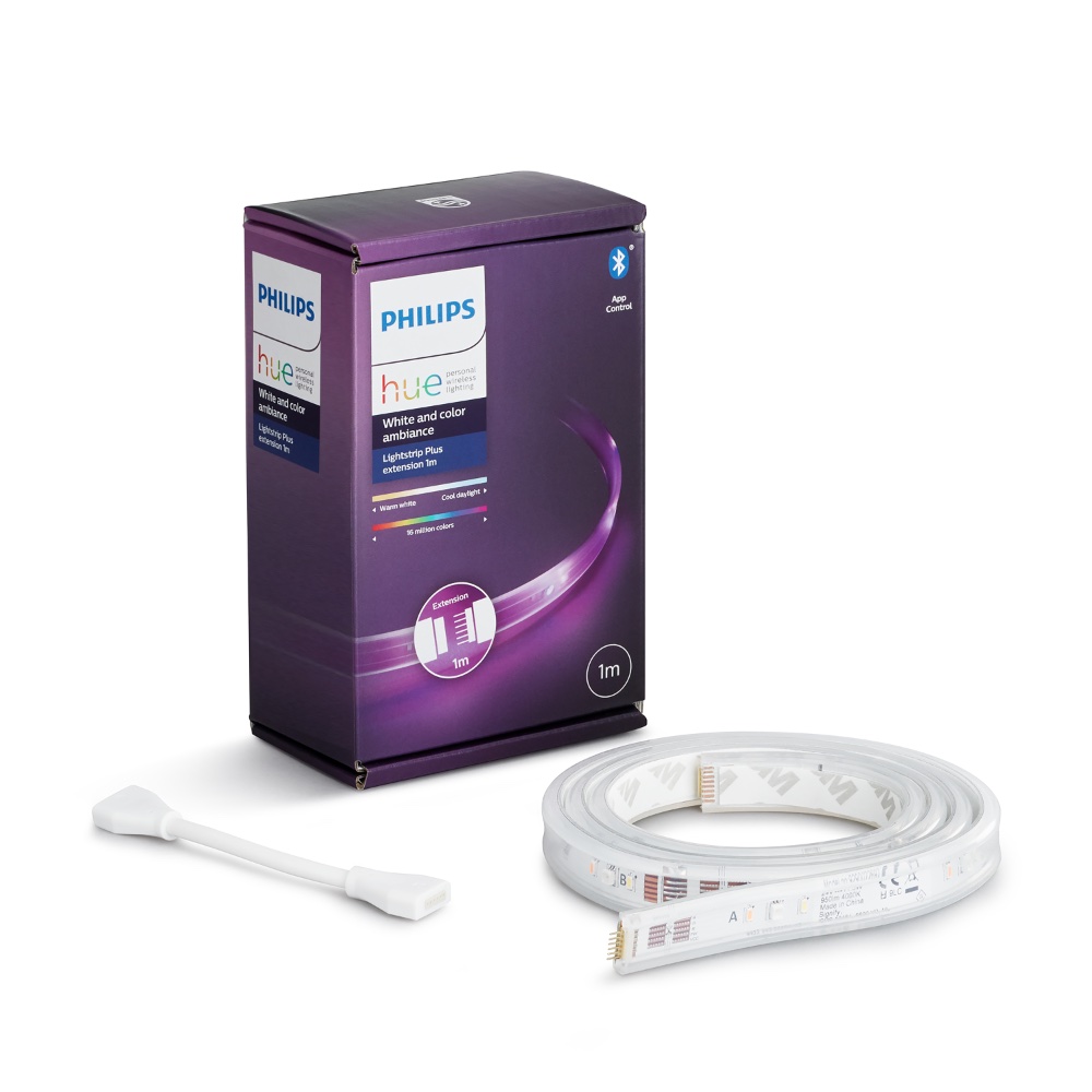 Đèn led thông minh philips hue lightstrip plus 1m - extension