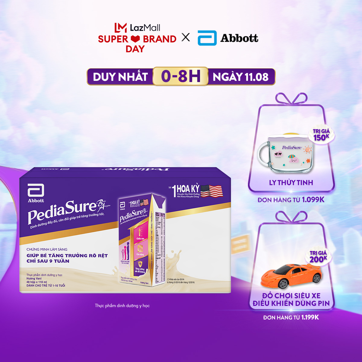 [ Mẹ & Bé - SALE 11.8 ] ngày hội Abbott - dinh dưỡng cho bé - niềm vui cho mẹ