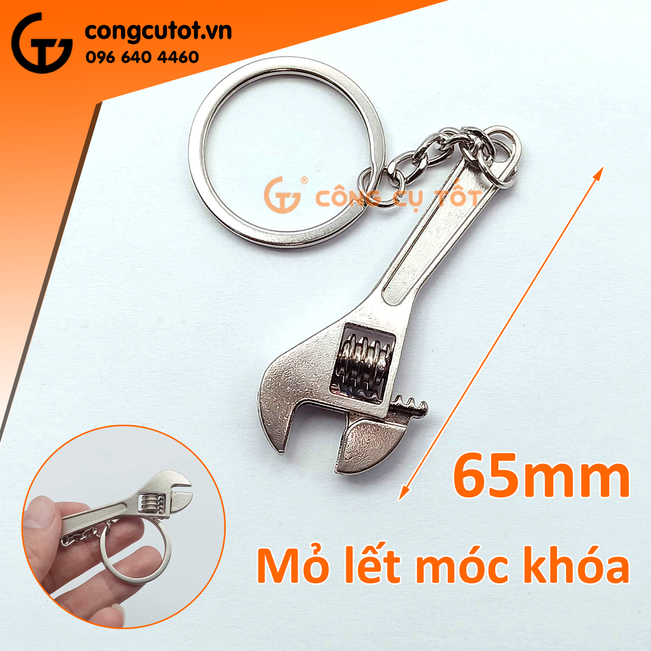 Cờ lê móc khóa, Thước kẹp móc khóa nhỏ gọn và tiện dụng