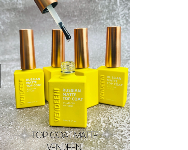 Sơn Gel Top Lỳ Không Lem Vendeeni Tráng Gương Top Coat