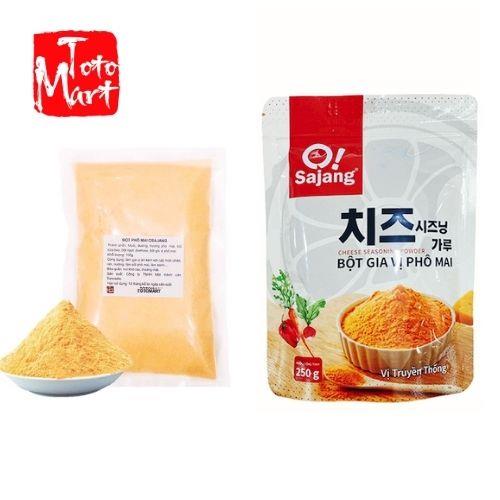 [Mã 252FMCGSALE giảm 8  đơn 500K] Bột phô mai O-sajang Hàn Quốc - thơm béo ngậy màu đậm