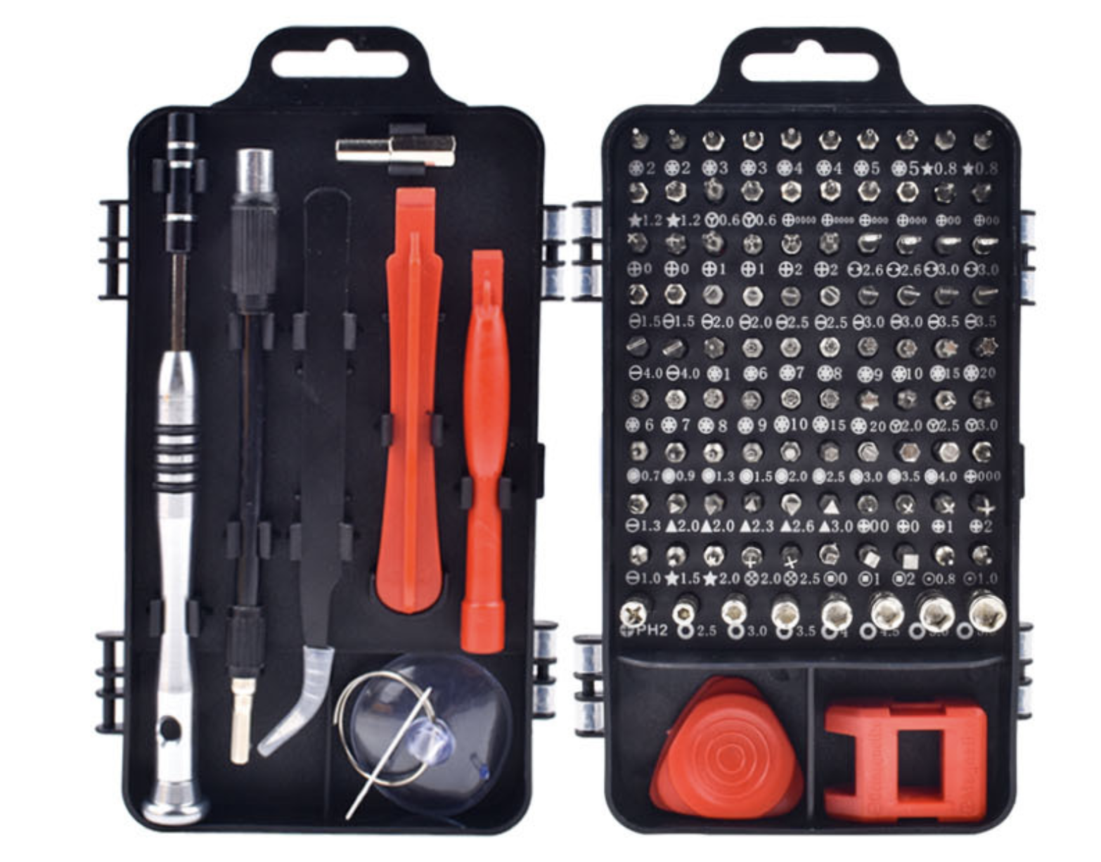 Bộ công cụ tua vít chuyên sửa chữa tháo lắp điện thoại laptop đa năng 108 in1 - Thép Cr-V