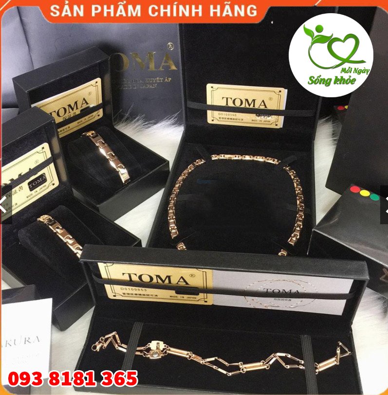 Vòng điều hoà huyết áp, Vong dieu hoa huyet ap Nhat Ban, May do huyet ap, Mua vòng điều hoà huyết áp ở đâu - Vòng điều hoà huyết áp Toma giúp cân bằng và ổn định huyết áp của bạn