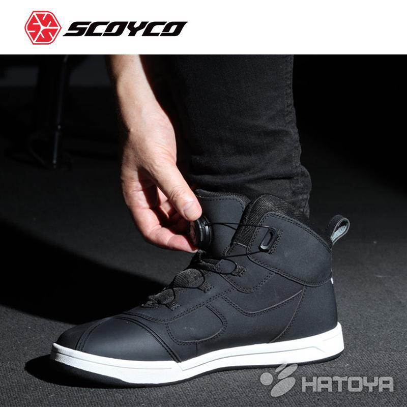 Giày bảo hộ moto, xe máy scoyco mt084
