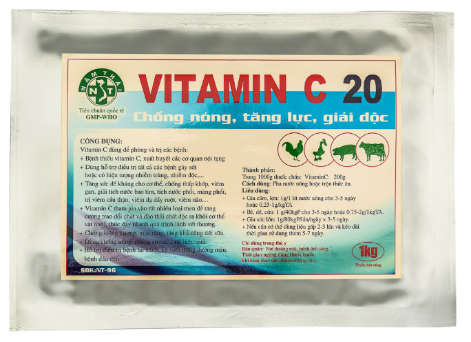 NĂM THÁI VITAMIN C 20 1kg tăng lực, chống nóng, giải độc, hạn chế xuất huyết qua thành mạch máu