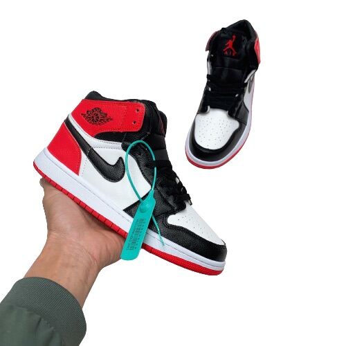 [Hoàn Tiền 15%]giày JD đỏ cao cổ .Tặng tất,hộp,dây