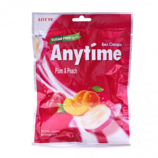 Kẹo lotte any time hàn quốc vị đào 74g