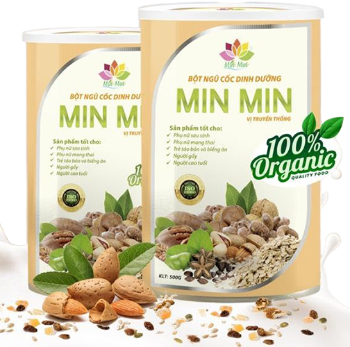 500g ngũ cốc bà bầu min min - bột ngũ cốc cho mẹ bầu minmin