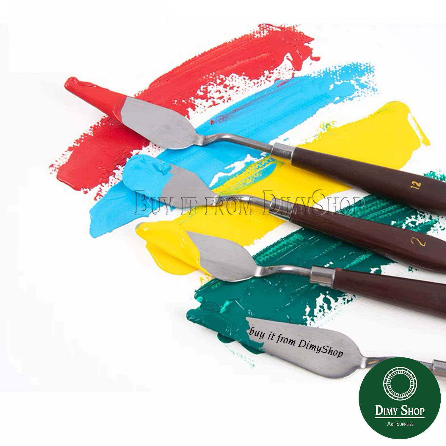 [Họa Cụ Dimy] Bay vít màu, dụng cụ vít màu, bay vẽ nghệ thuật - Bán lẻ cây