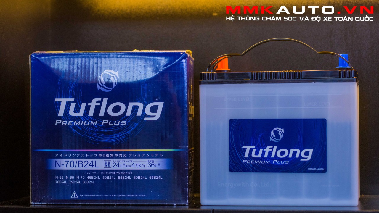 Ắc quy tuflong premium plus – hàng chính hãng nội địa nhật bản