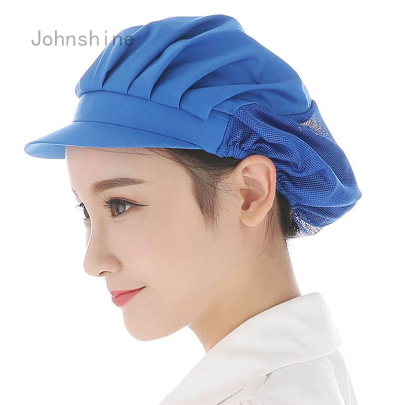 Chef Hat Kitchen Cooking Chef Cap Food Service Hair Nets - 7
