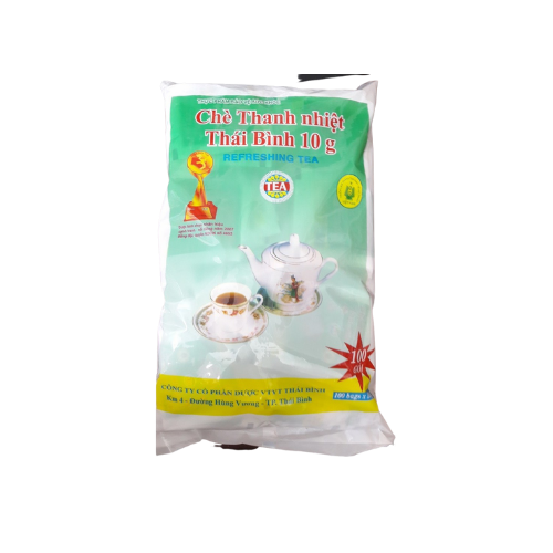 Chè thanh nhiệt Thái Bình, loại trà thanh nhiệt giải độc, mát gan, chè thanh lọc cơ thể, gói lớn