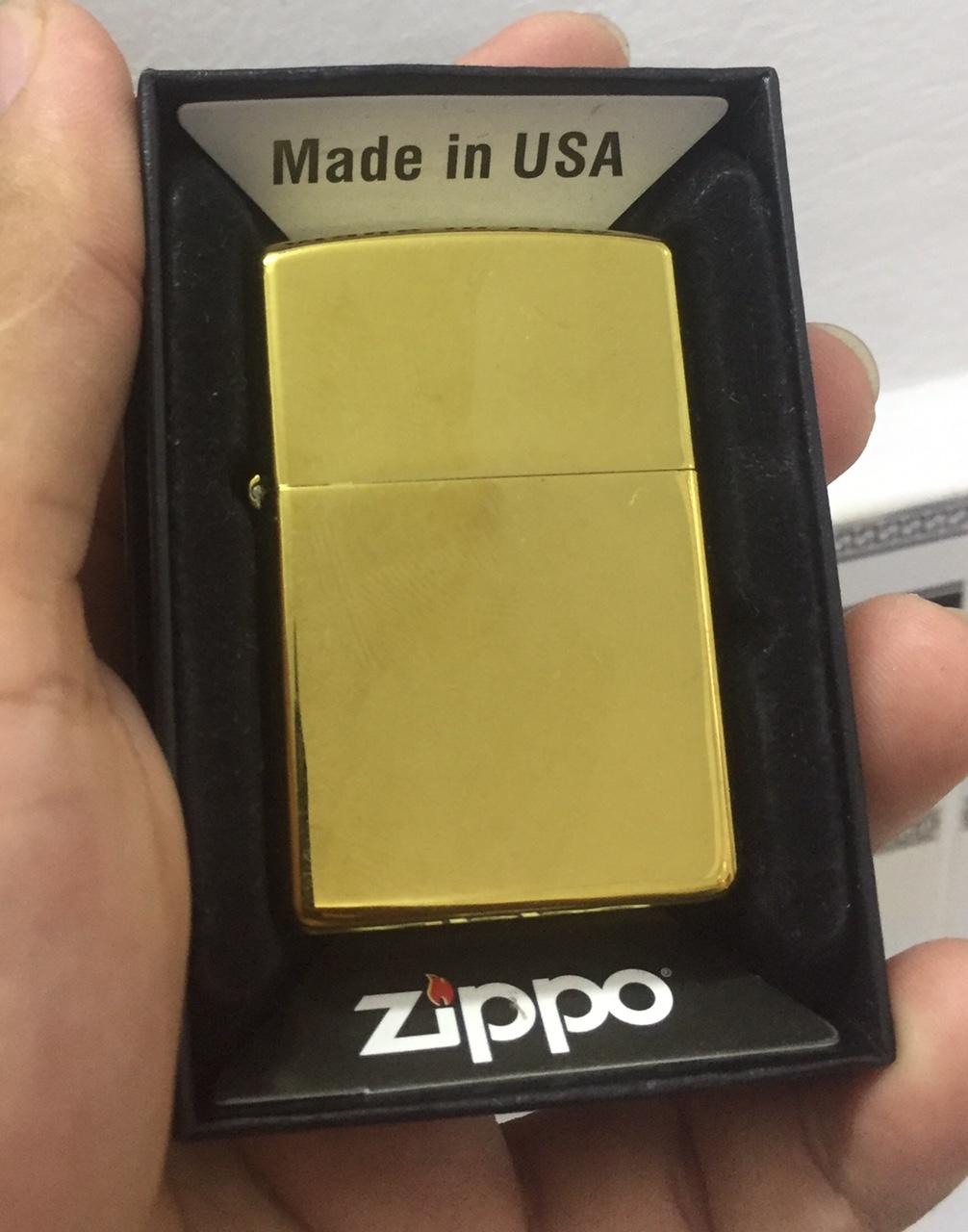 [HCM]Bật Lửa Zippo USA Mạ Chrome Cao Cấp