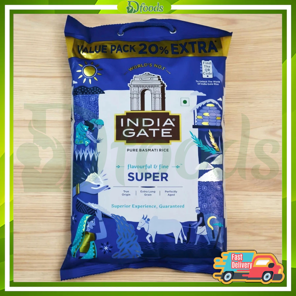 Indian Gate Super Basmati Rice 6kg Prevents Diabetes
