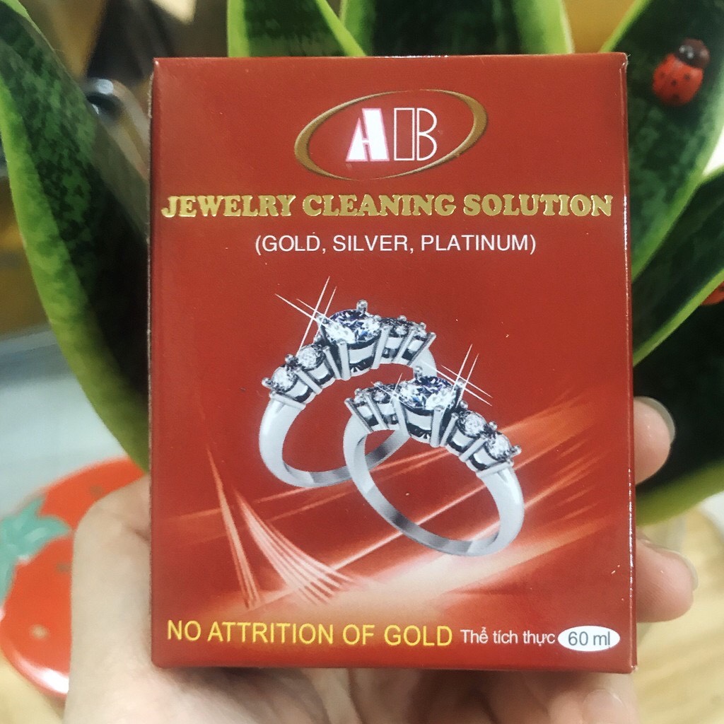 Nước Rửa Nữ Trang AB 60ml Làm Sạch Làm Bóng Trang Sức