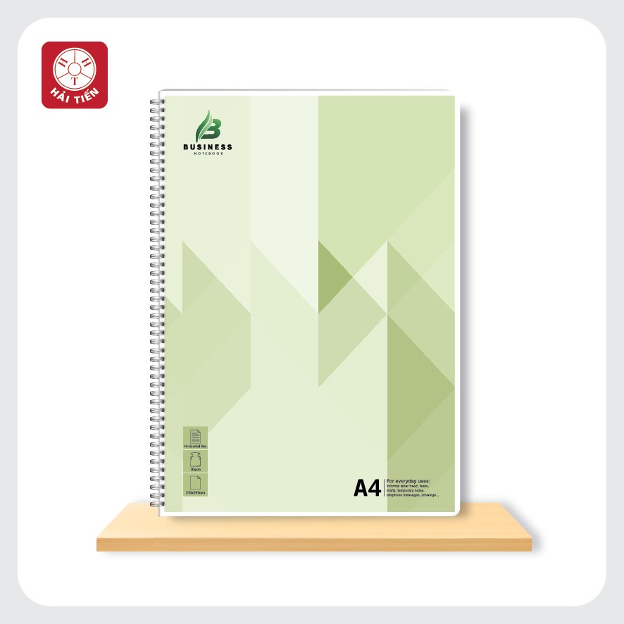 Hải tiến sổ lò xo business a4, a5, a6, a7