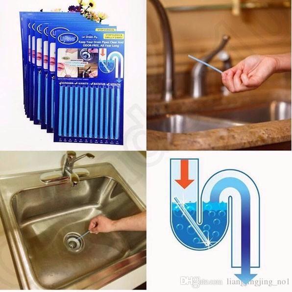 Que thông tắc cống - vỉ 12 que -280