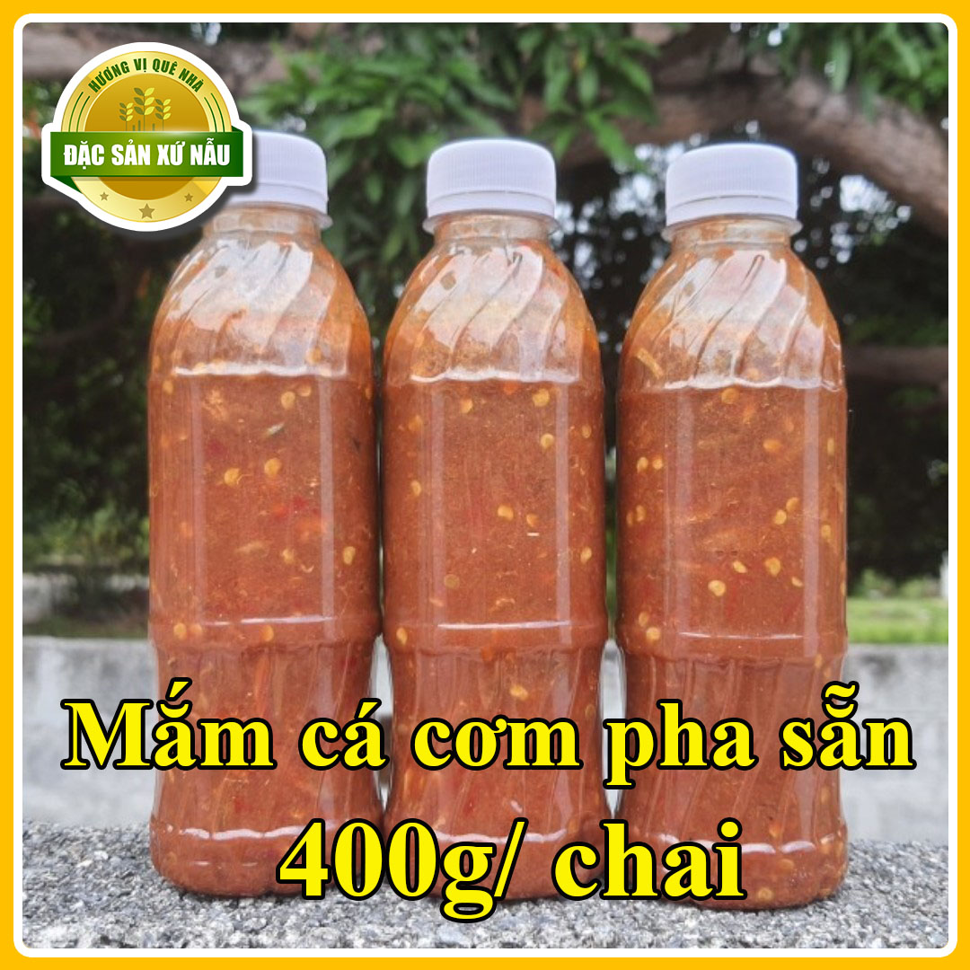Mắm cá cơm nha trang pha sẵn, mắm nêm - đặc sản xứ nẫu quê mình