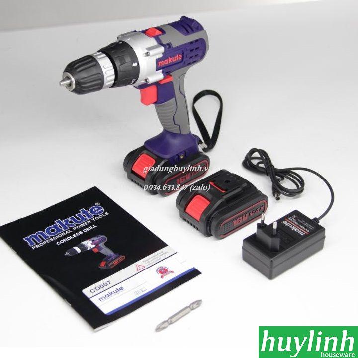 Máy khoan pin makute cd007 - 12v - 16v - 20v