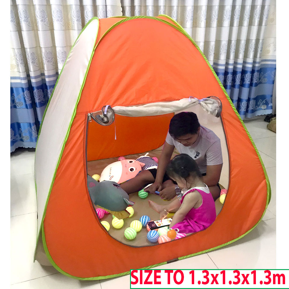 Lều Trẻ Em Tự Bung Cao Cấp( 1.3m x1.3 m x1.3m)