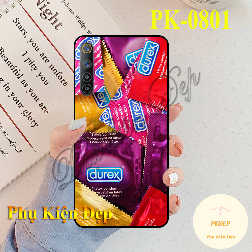 Ốp lưng realme 6 - ốp dẻo đen in hình bcs