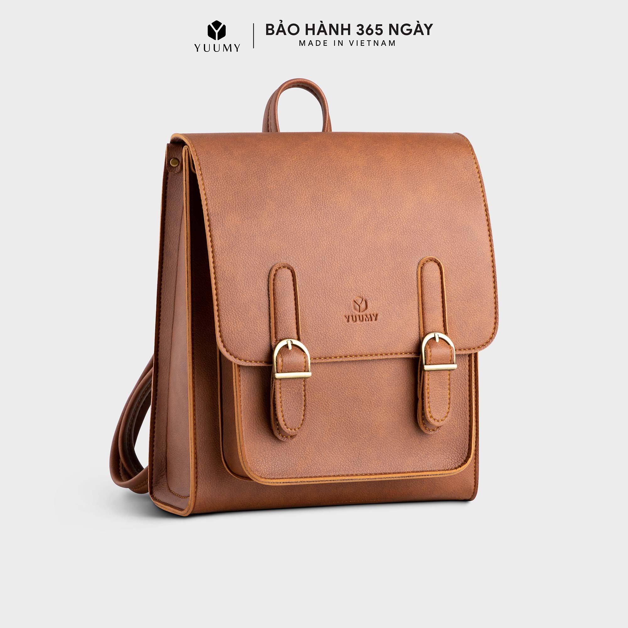 Balo nữ mini khóa kéo cổ điển yuumy yba47