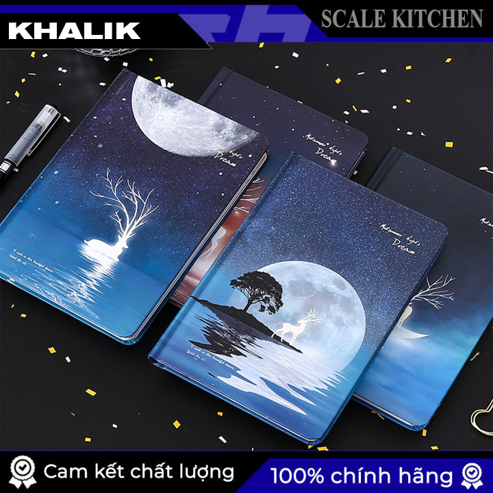 Sổ tay, sổ nhật ký, vở viết bìa cứng bìa dạ quang phong cách trẻ trung Hàn Quốc (nhiều mẫu mã lựa chọn)