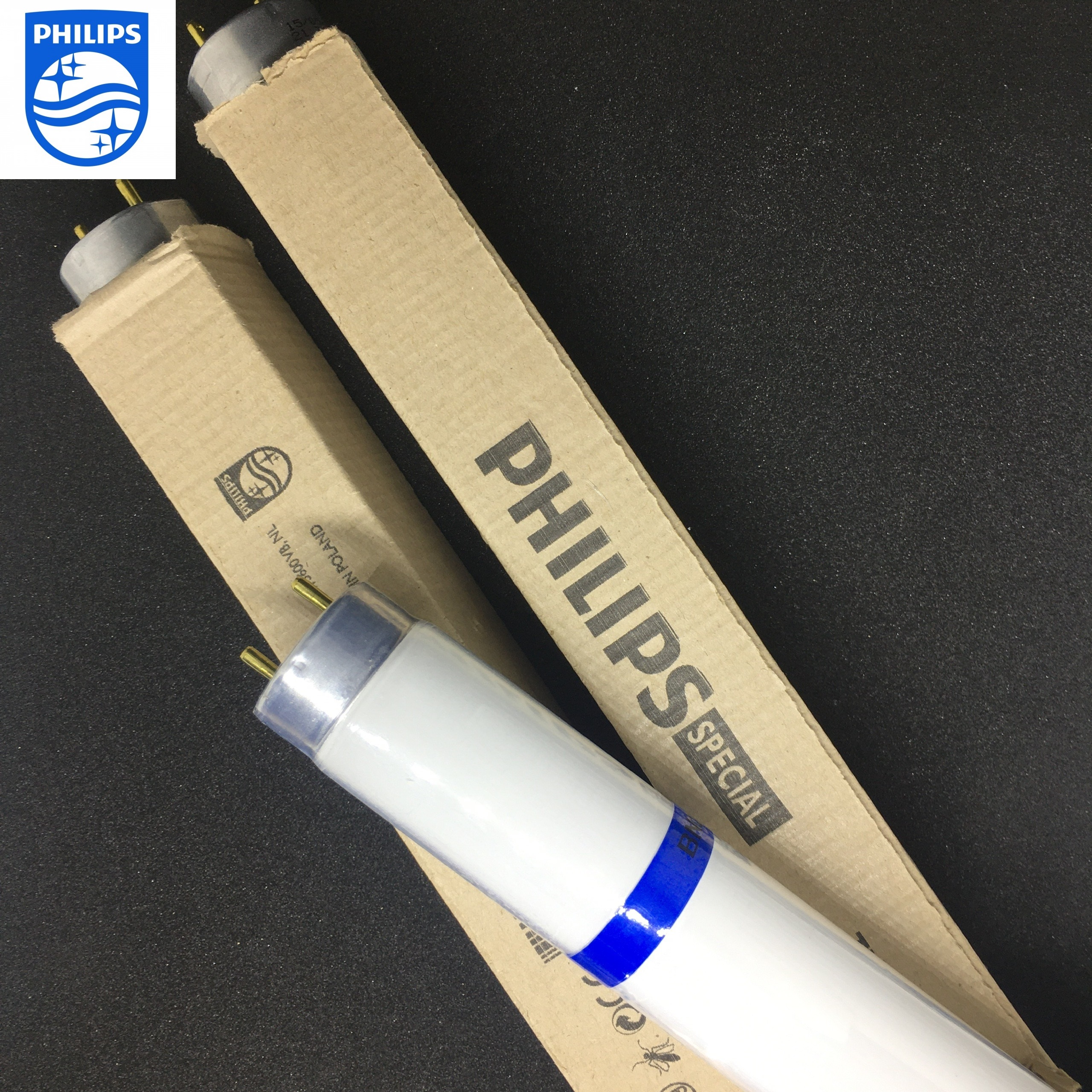 Bóng đèn diệt côn trùng Phillips 15W - 45cm chống vỡ viền xanh