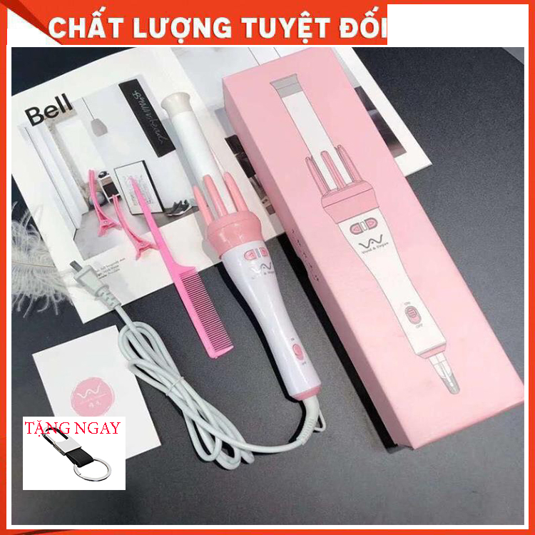 [BH 6 tháng] Máy Uốn Tóc XoănTự Động Mini Vivid DORORO SHOP | Trục Quay Tự Động 360 – Nhiệt Độ Vừa Phải An Toàn Cho Tóc