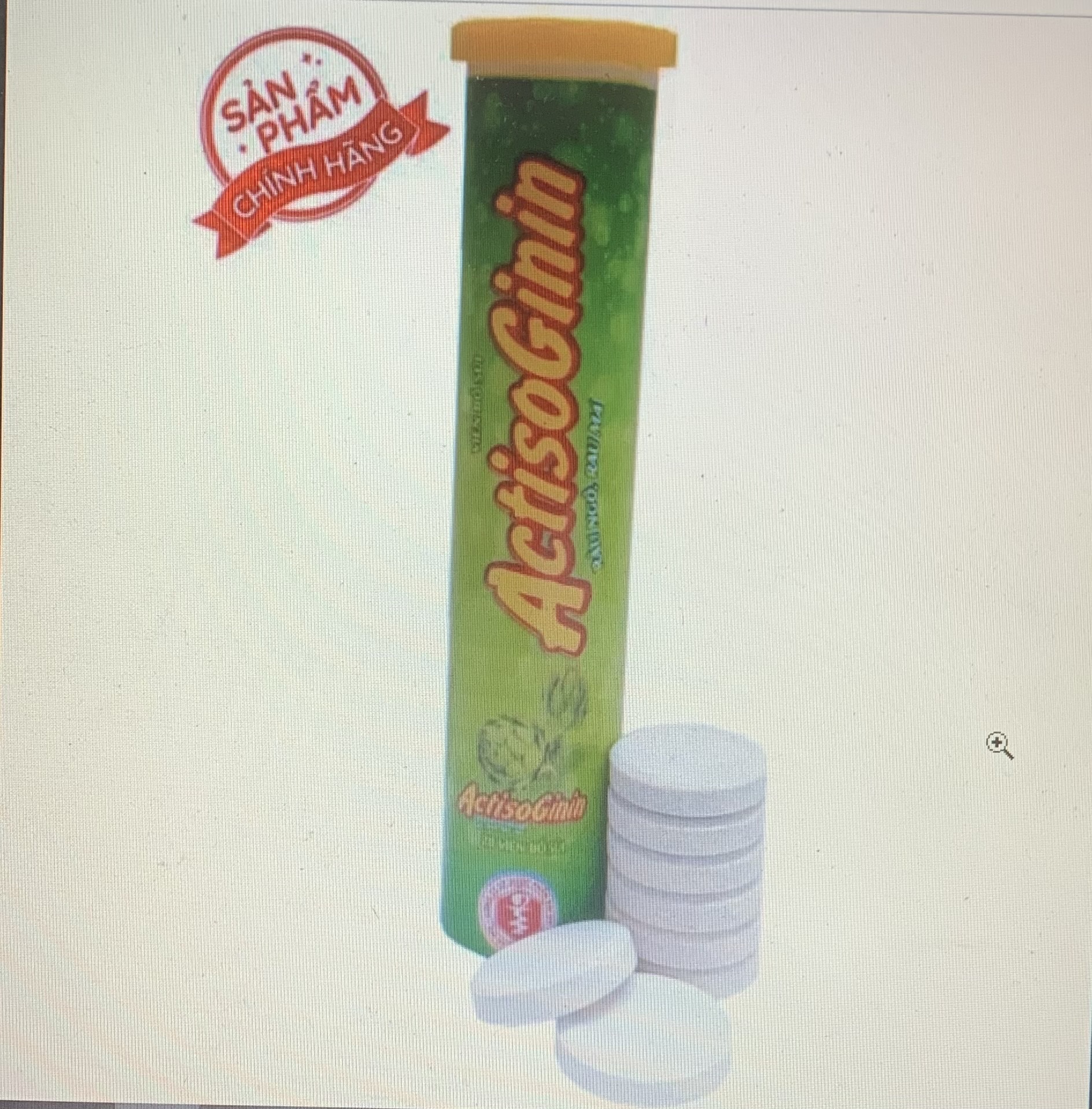[Combo 6 Tuýp] Viên Sủi Actisoginin râu ngô rau má - Thanh nhiệt giải độc,Tăng Cường Chức Năng Gan- bổ sung vitamin