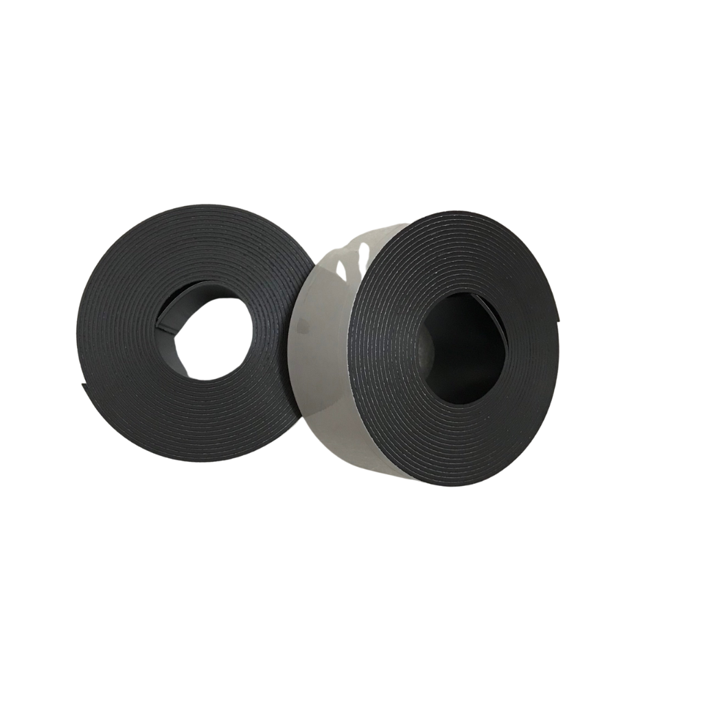 CUỘN NAM CHÂM DẺO 3CM X 12 X 3M PHỦ KEO DÁN