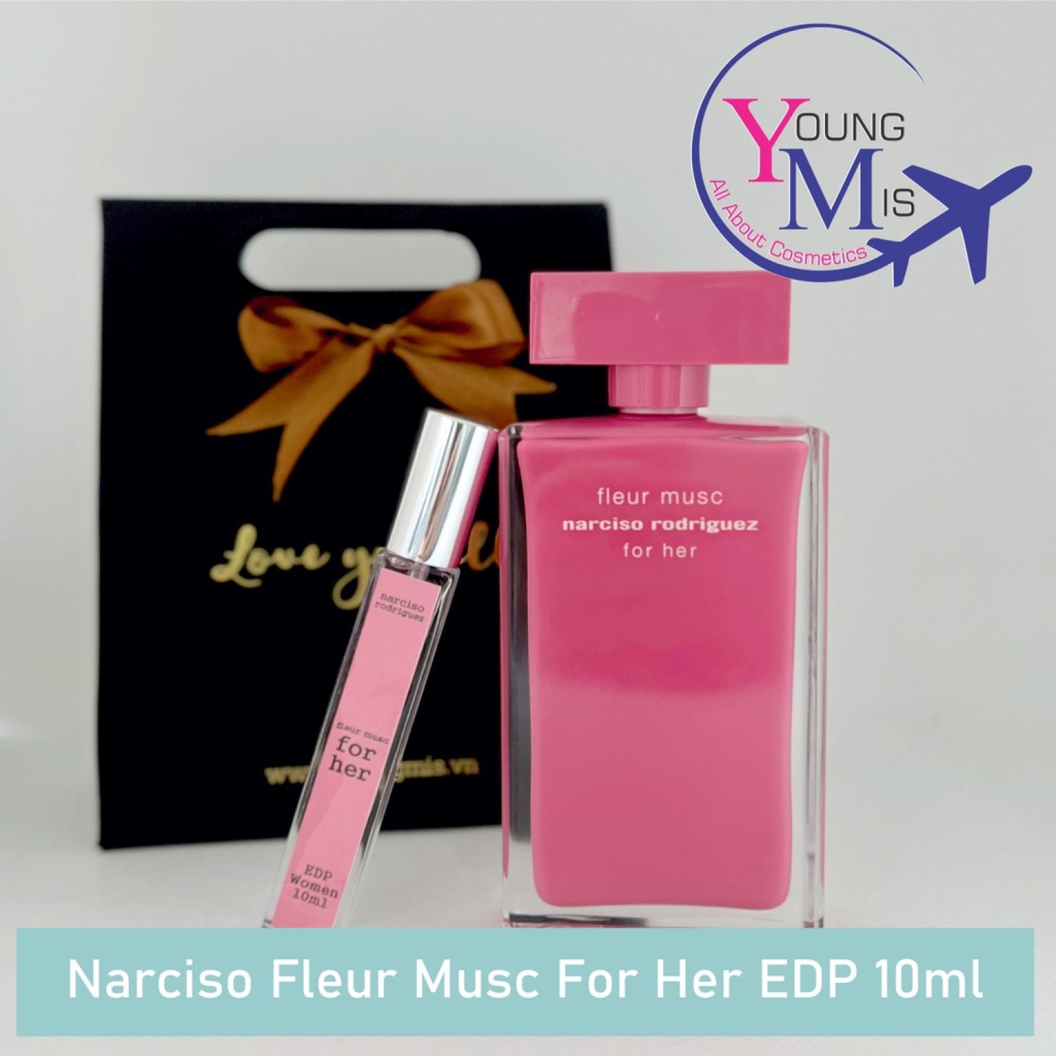 Nước Hoa Narciso Rodriguez Fleur Musc For Her EDP 10ML - Hương hoa cỏ thanh mát - Youngmis.vn
