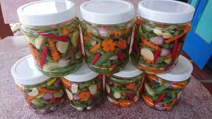 rau tiến vua ngâm chua ( hủ 1kg5)