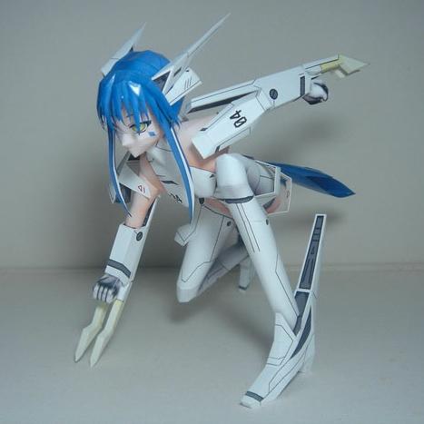 [HCM]Mô hình giấy anime girl Lineas