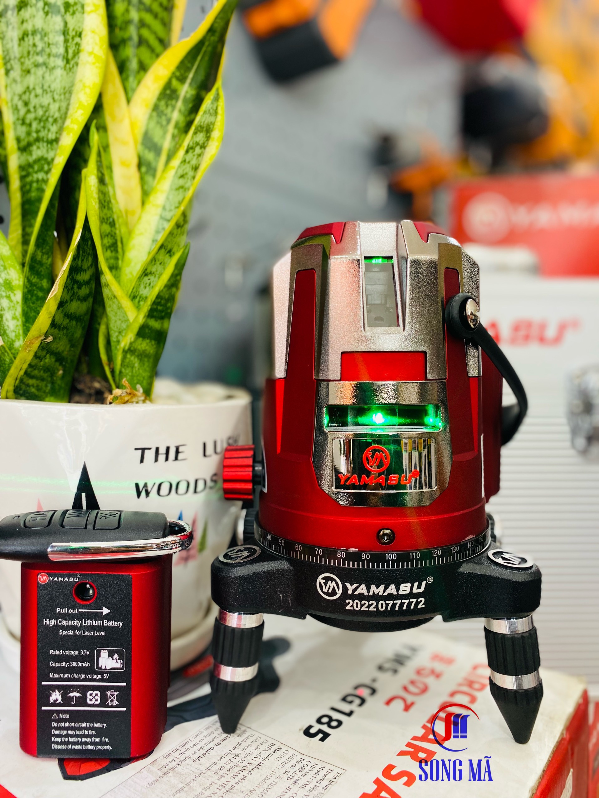 Máy cân bằng laser siêu sáng yamasu-399 plus