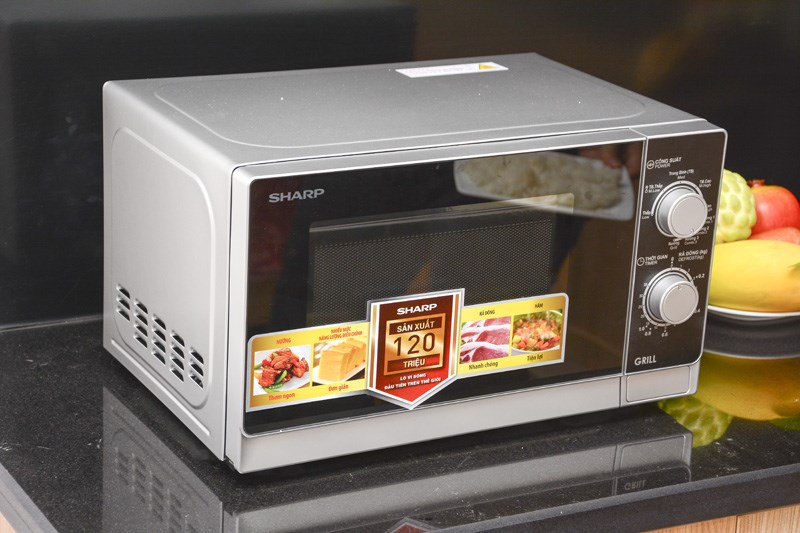Lò Vi Sóng Có Nướng Sharp R-G222VN-S- 20 Lít