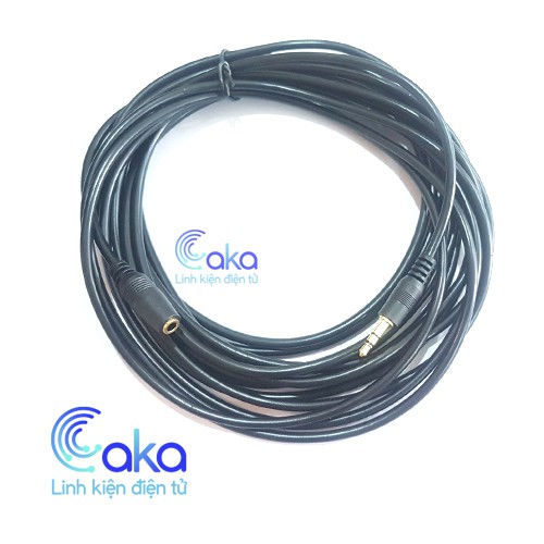Dây nối dài loa 5 MÉT , tai nghe jack 3.5 đực cái