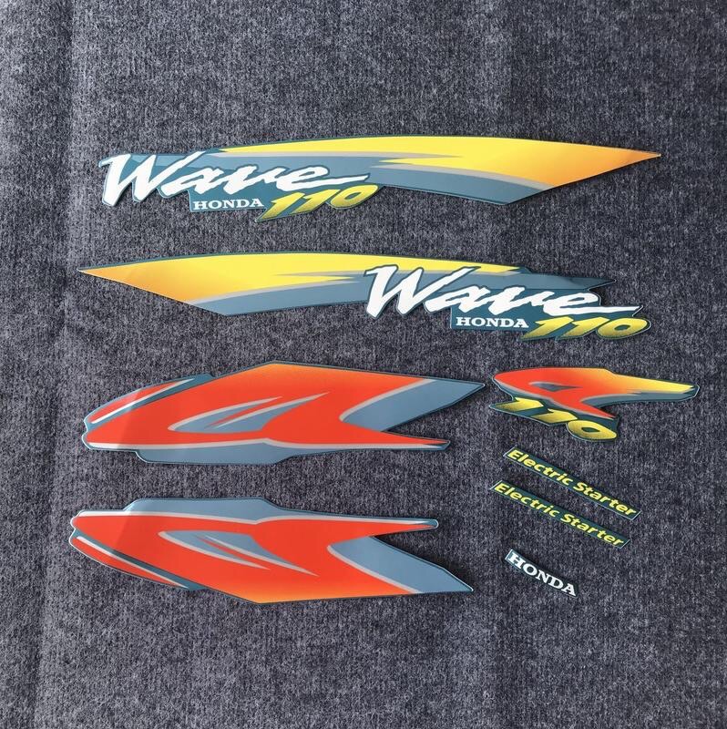 Bộ tem 3 lớp dành cho wave 110 thái